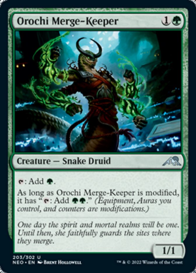 Orochi Merge-Keeper [Kamigawa: Neon Dynasty] | D20 Games