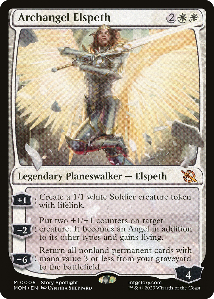 Archangel Elspeth [March of the Machine] | D20 Games