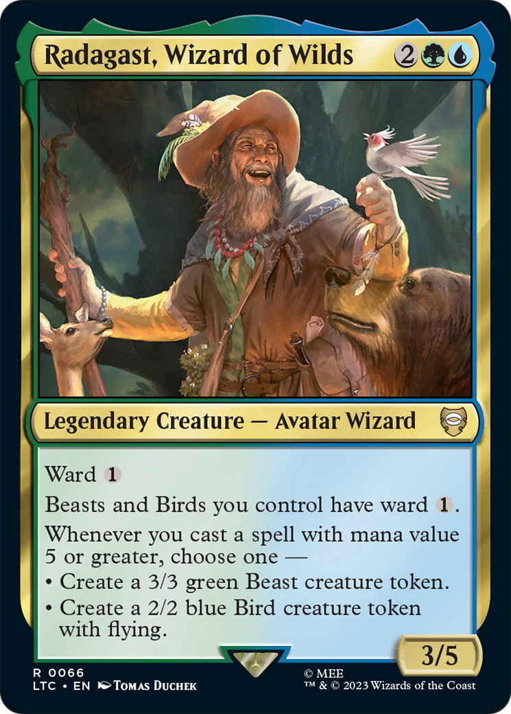 Radagast, Wizard of Wilds [The Lord of the Rings: Tales of Middle-Earth Commander] | D20 Games