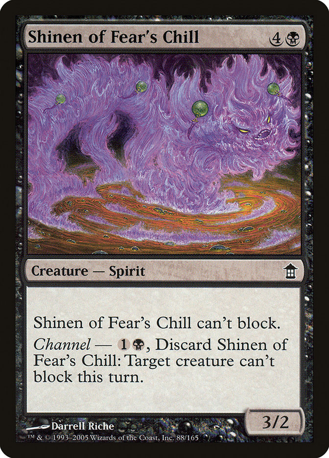 Shinen of Fear's Chill [Saviors of Kamigawa] | D20 Games