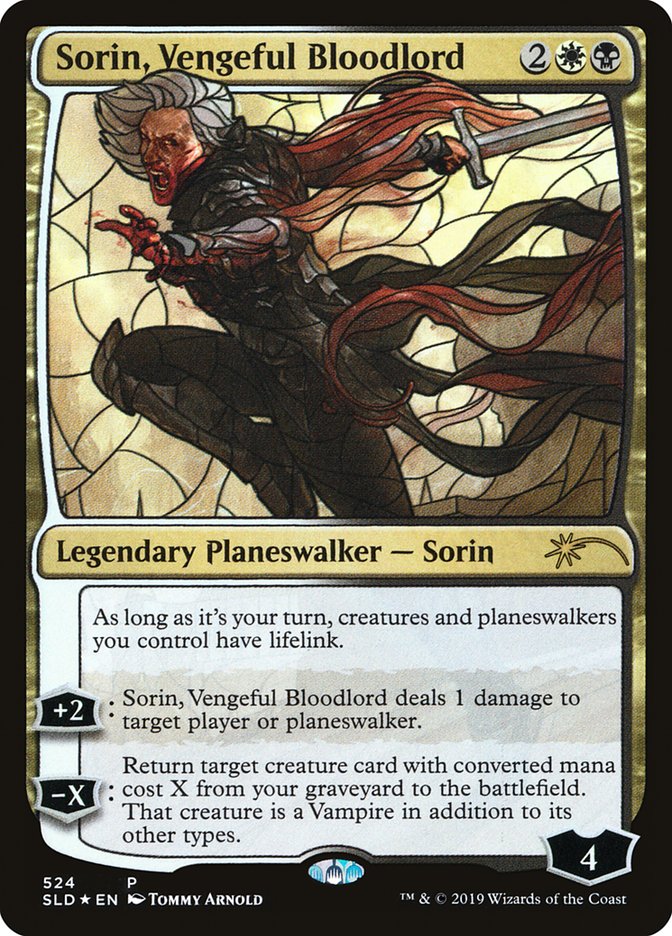 Sorin, Vengeful Bloodlord (Stained Glass) [Secret Lair Drop Promos] | D20 Games