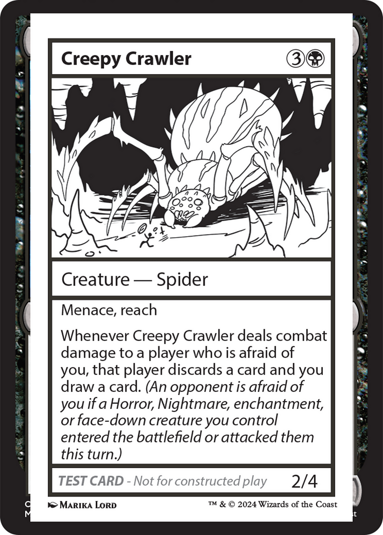 Creepy Crawler [Mystery Booster 2 Playtest Cards] | D20 Games