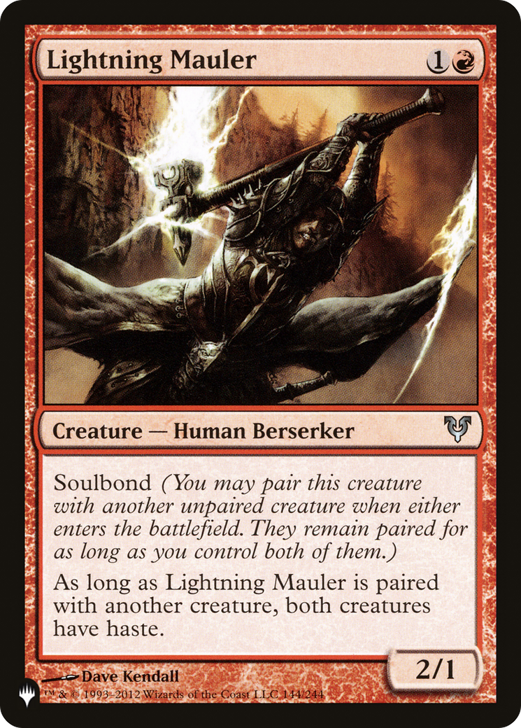 Lightning Mauler [The List] | D20 Games