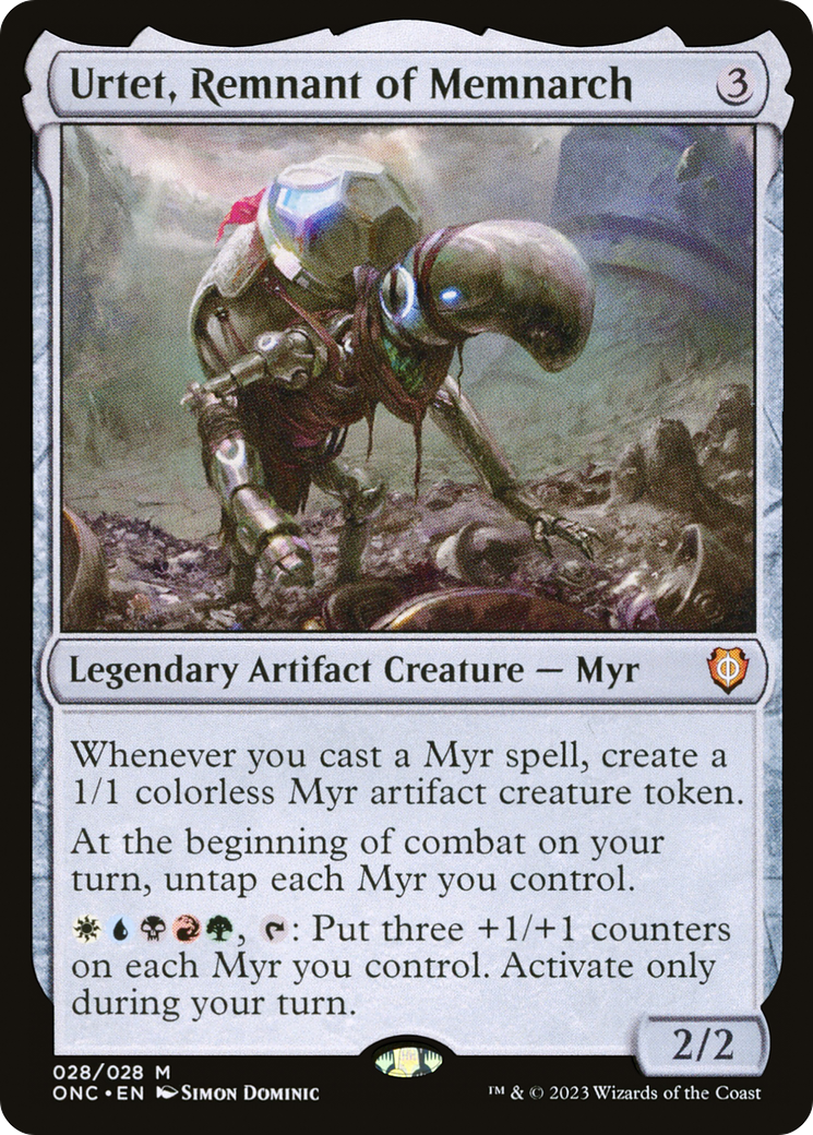 Urtet, Remnant of Memnarch [Phyrexia: All Will Be One Commander] | D20 Games