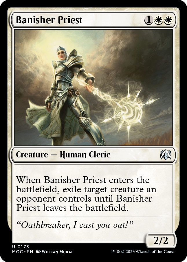 Banisher Priest [March of the Machine Commander] | D20 Games