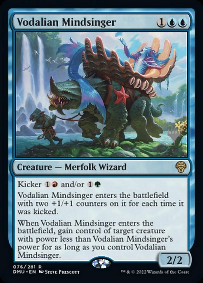 Vodalian Mindsinger (Promo Pack) [Dominaria United Promos] | D20 Games