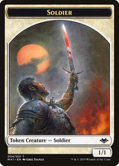 Angel (002) // Soldier (004) Double-Sided Token [Modern Horizons Tokens] | D20 Games