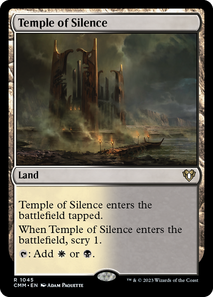 Temple of Silence [Commander Masters] | D20 Games