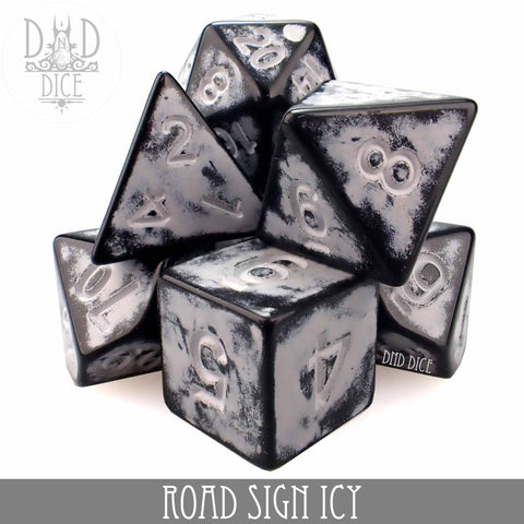 Road Sign Icy