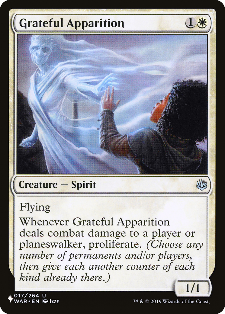 Grateful Apparition [The List] | D20 Games