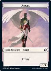 Wolf // Angel Double-Sided Token [Dungeons & Dragons: Adventures in the Forgotten Realms Tokens] | D20 Games