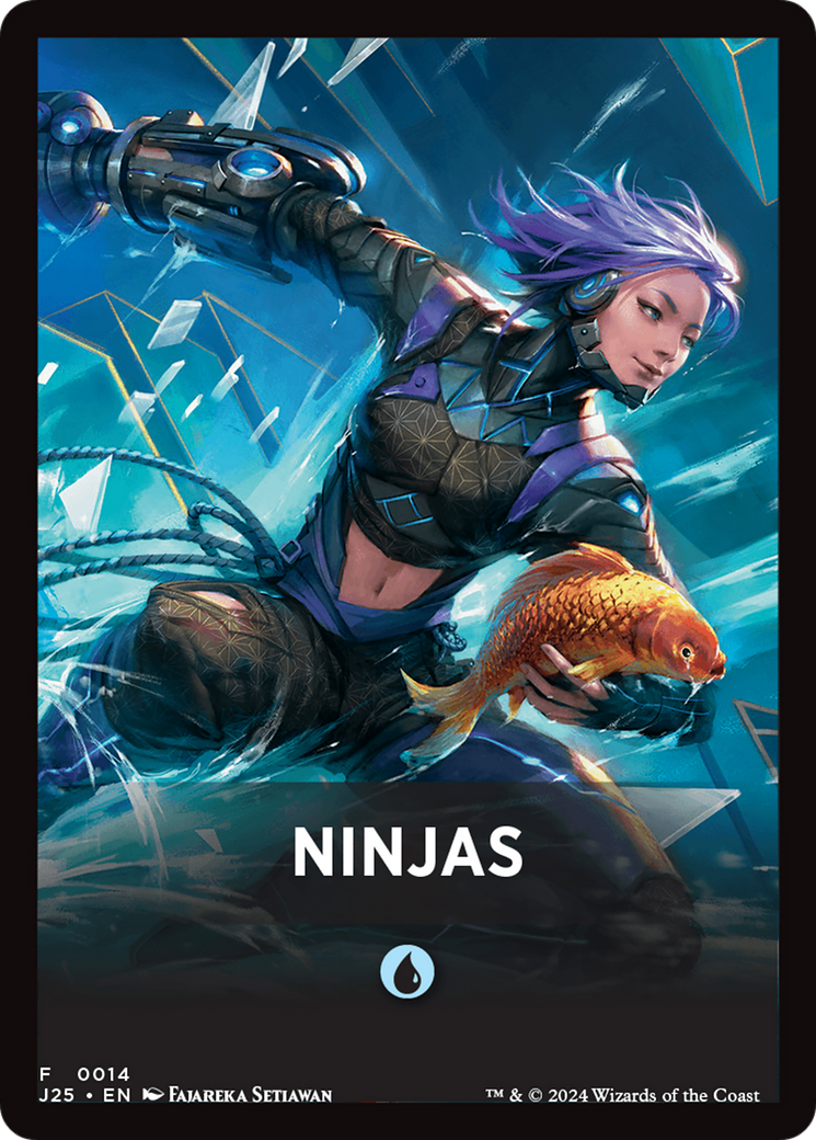 Ninjas Theme Card [Foundations Jumpstart Front Cards] | D20 Games