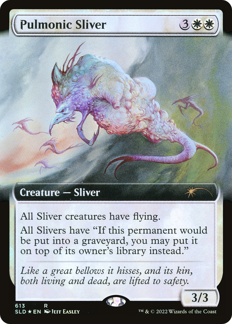 Pulmonic Sliver (Extended Art) [Secret Lair Drop Promos] | D20 Games