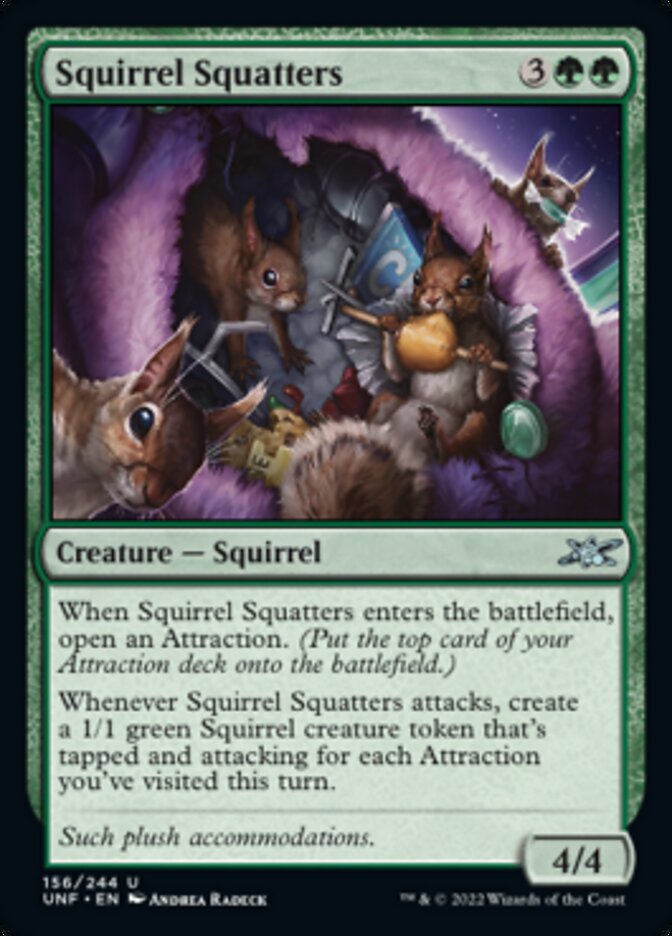 Squirrel Squatters [Unfinity] | D20 Games
