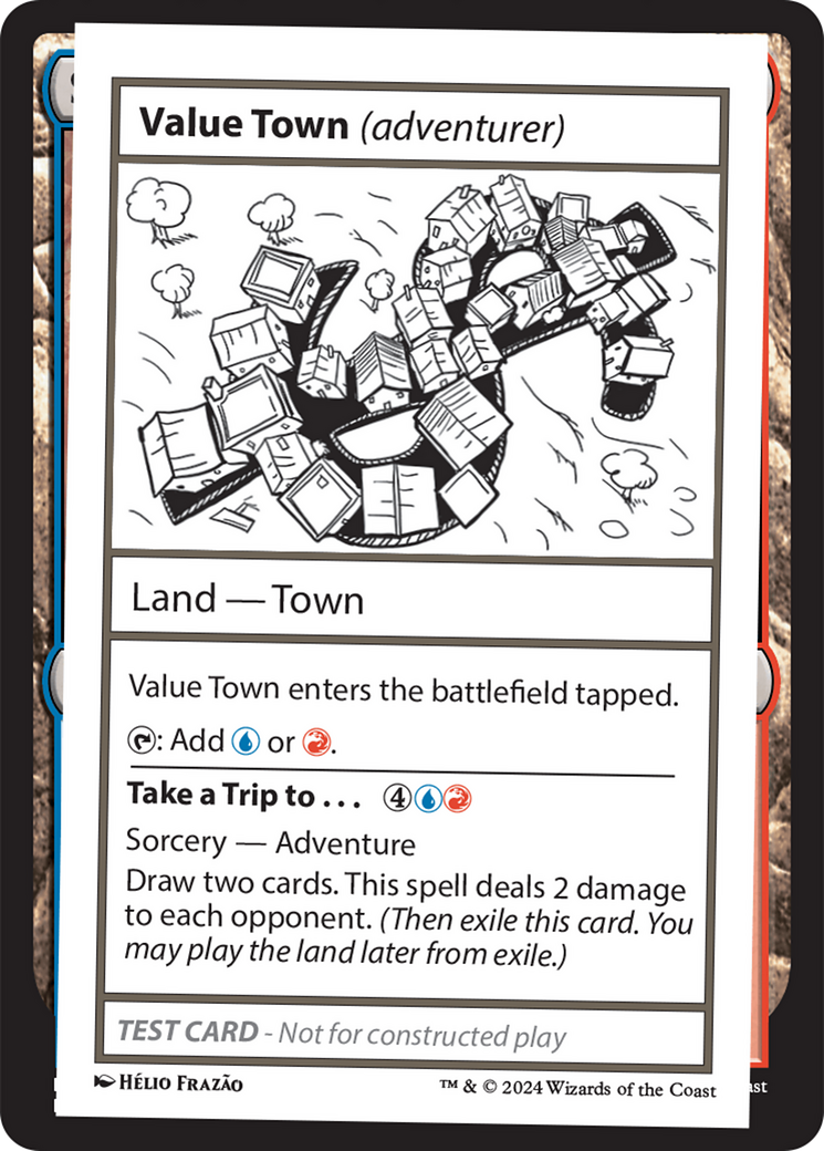 Value Town (adventurer) [Mystery Booster 2 Playtest Cards] | D20 Games