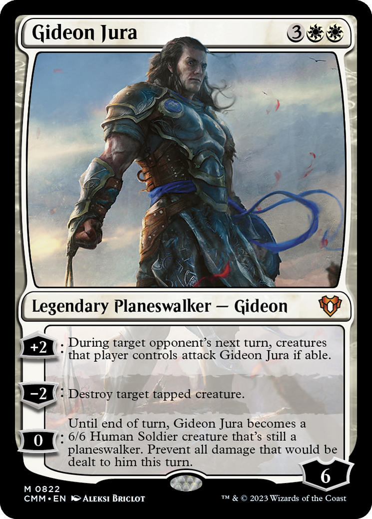 Gideon Jura [Commander Masters] | D20 Games