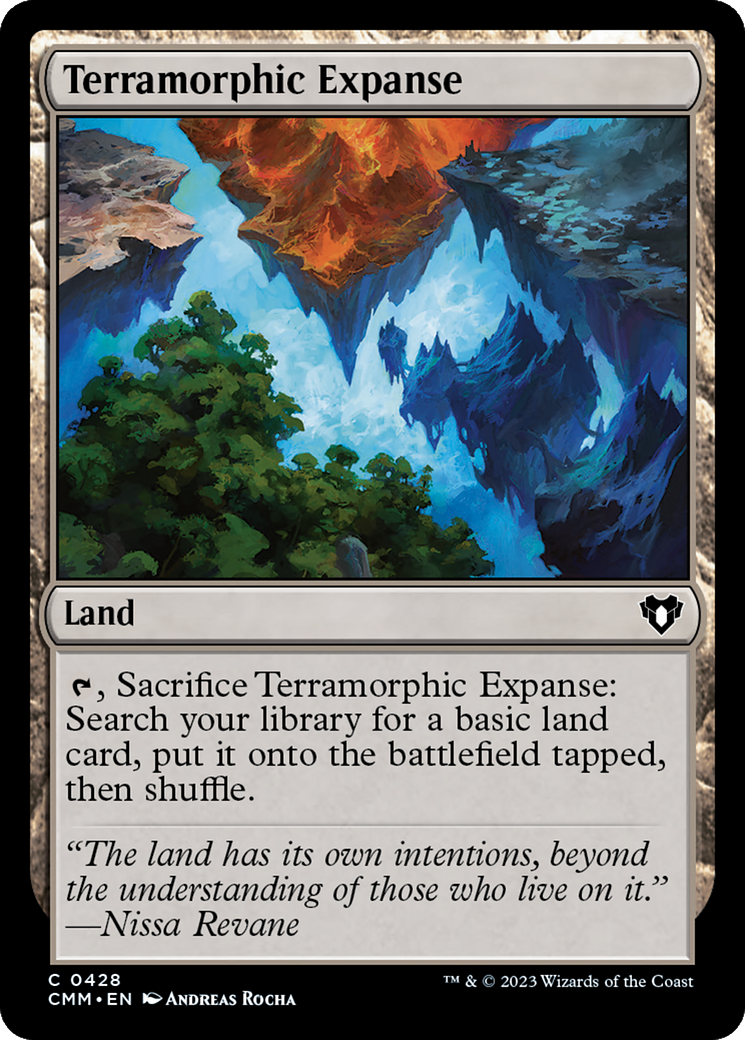 Terramorphic Expanse [Commander Masters] | D20 Games