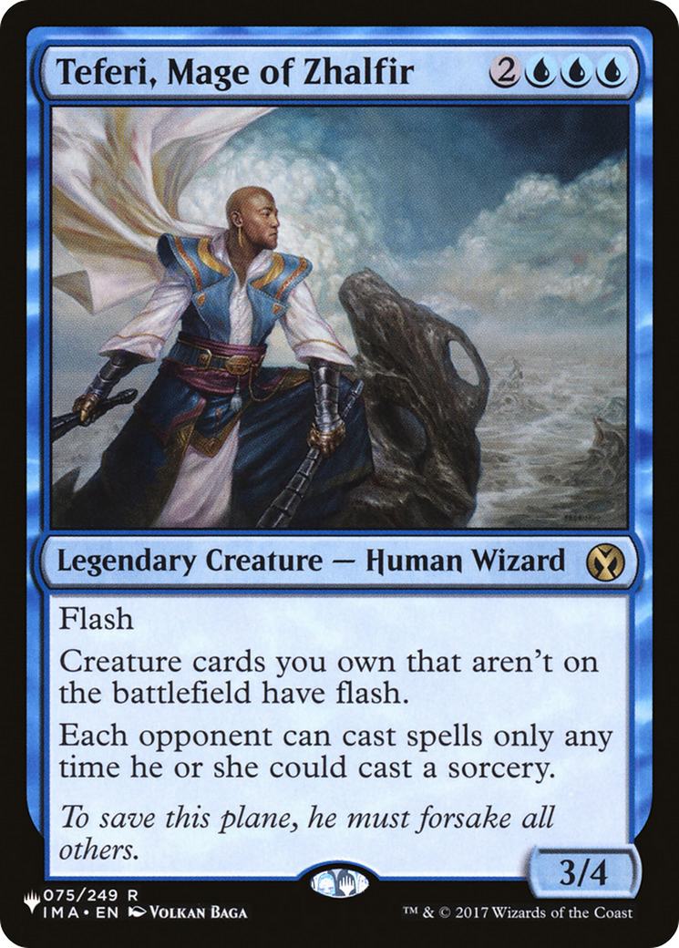 Teferi, Mage of Zhalfir [The List Reprints] | D20 Games