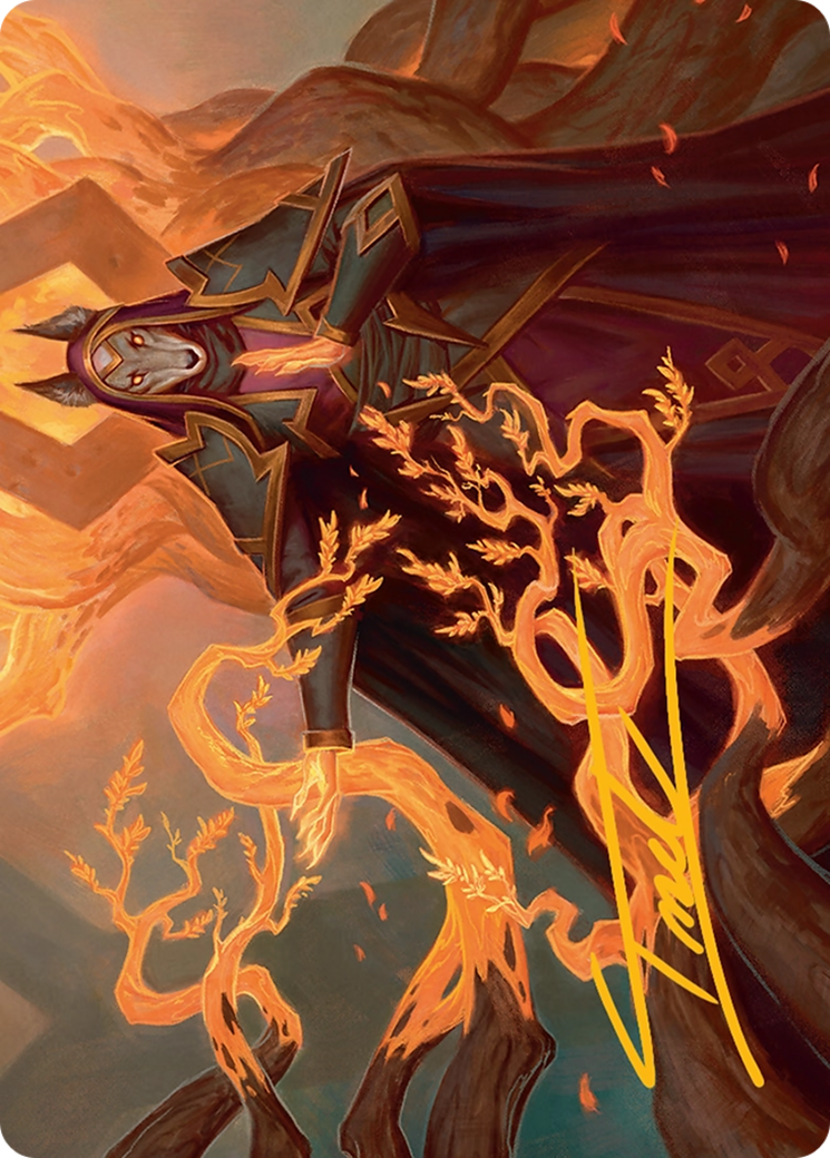 Abzan Devotee Art Card (10/54) [Tarkir: Dragonstorm Art Series] | D20 Games