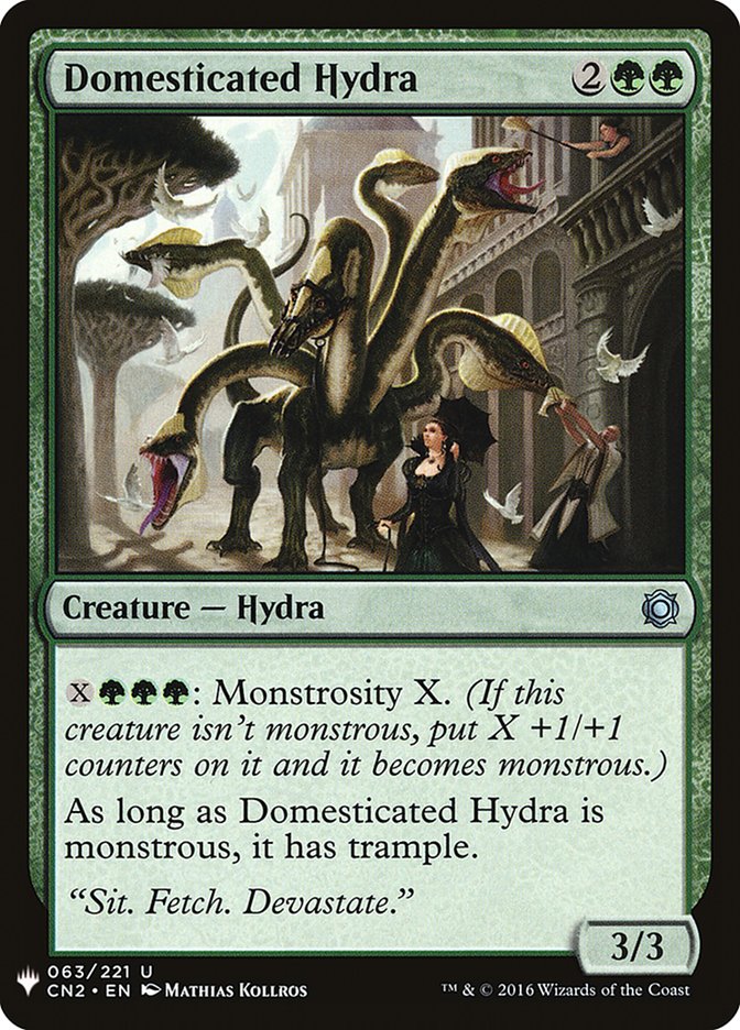 Domesticated Hydra [Mystery Booster] | D20 Games