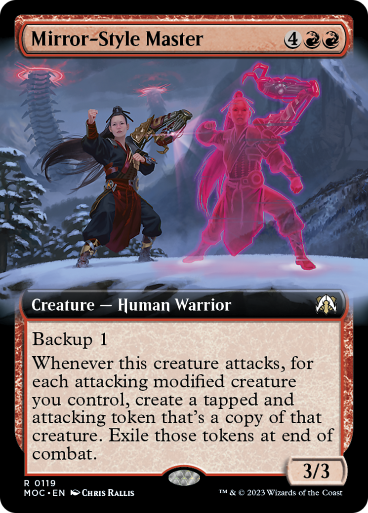 Mirror-Style Master (Extended Art) [March of the Machine Commander] | D20 Games