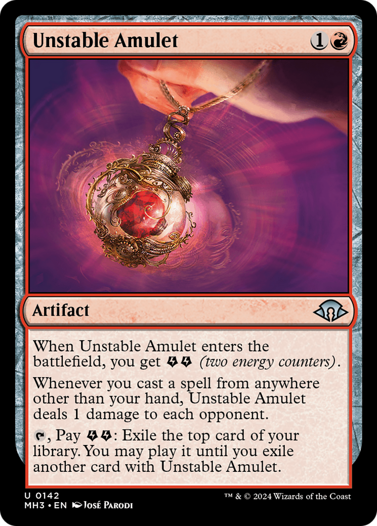 Unstable Amulet [Modern Horizons 3] | D20 Games