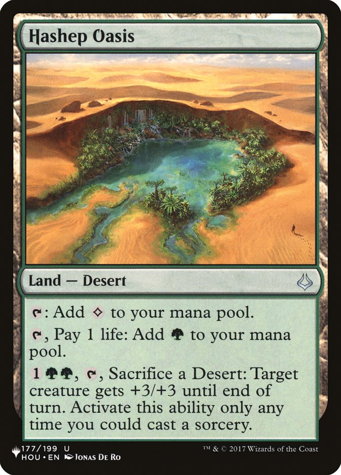 Hashep Oasis [The List] | D20 Games