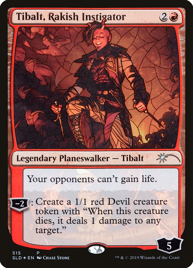 Tibalt, Rakish Instigator (Stained Glass) [Secret Lair Drop Promos] | D20 Games