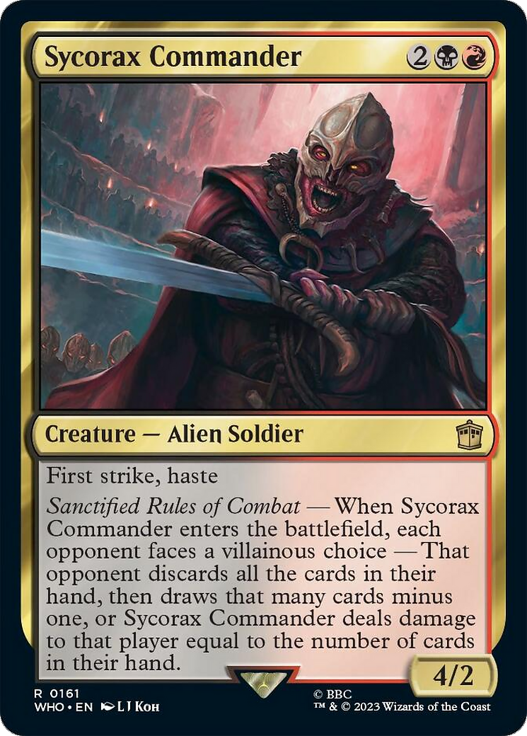 Sycorax Commander [Doctor Who] | D20 Games