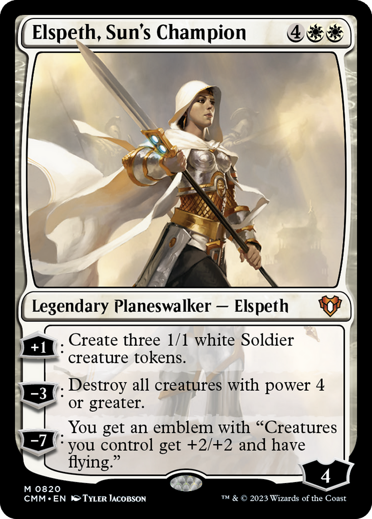 Elspeth, Sun's Champion [Commander Masters] | D20 Games