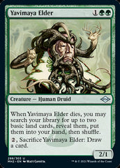 Yavimaya Elder (Foil Etched) [Modern Horizons 2] | D20 Games