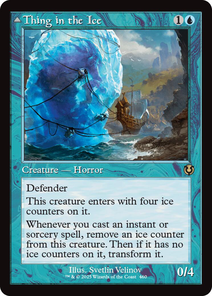 Thing in the Ice // Awoken Horror (Retro Frame) [Innistrad Remastered] | D20 Games