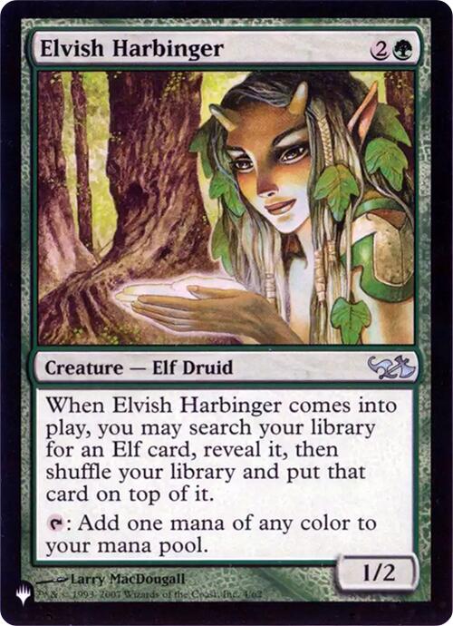 Elvish Harbinger (Retro Frame) [The List] | D20 Games