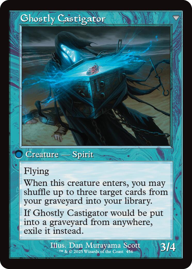 Covetous Castaway // Ghostly Castigator (Retro Frame) [Innistrad Remastered] | D20 Games