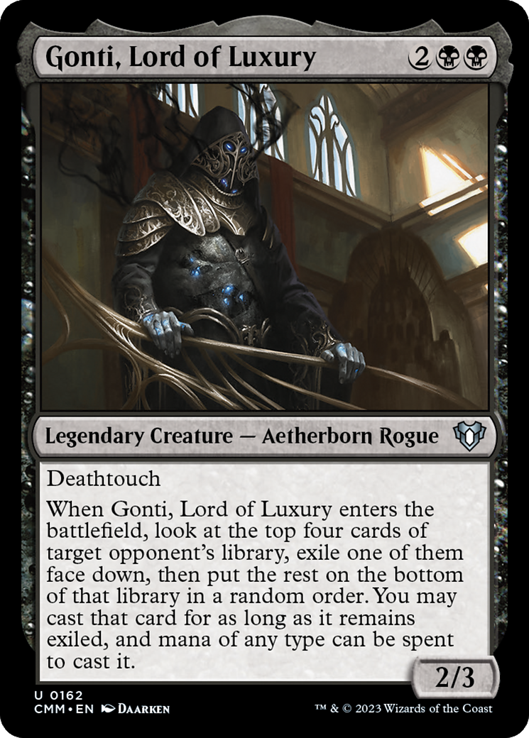 Gonti, Lord of Luxury [Commander Masters] | D20 Games