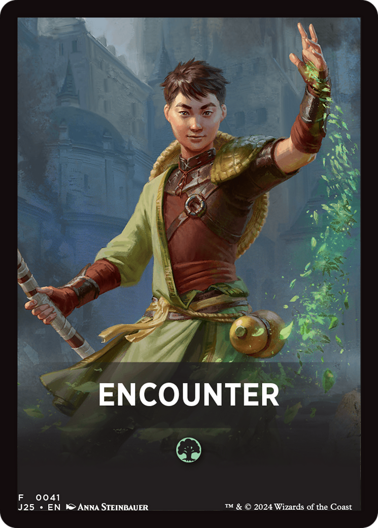 Encounter Theme Card [Foundations Jumpstart Front Cards] | D20 Games