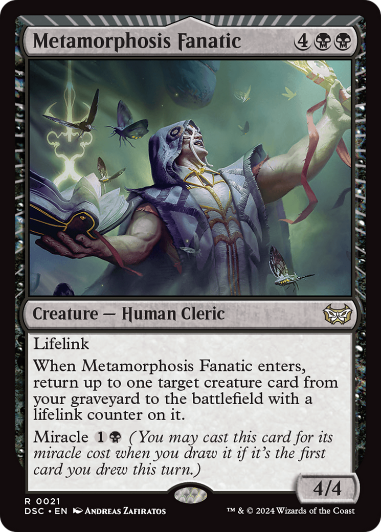 Metamorphosis Fanatic [Duskmourn: House of Horror Commander] | D20 Games