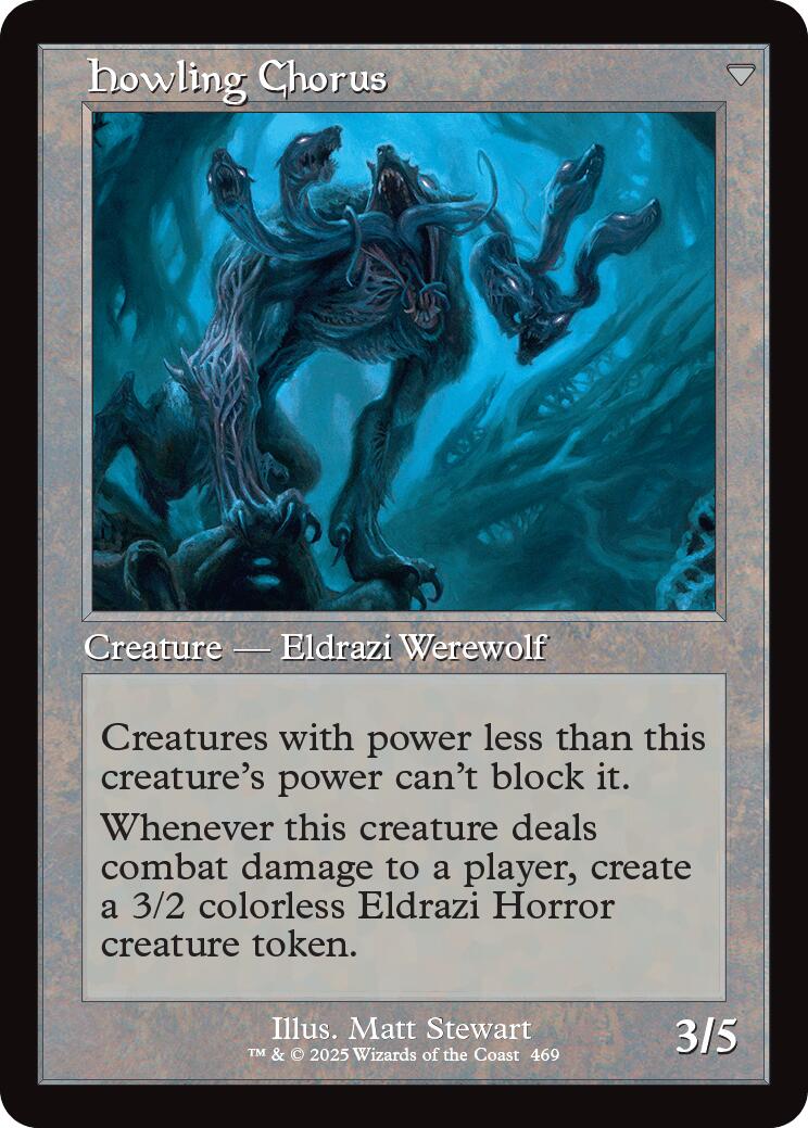 Shrill Howler // Howling Chorus (Retro Frame) [Innistrad Remastered] | D20 Games