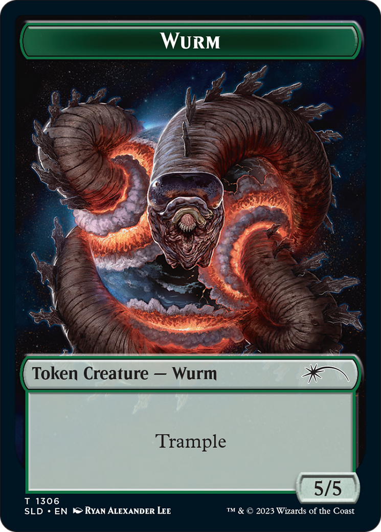 Wurm Token [Secret Lair Drop Series] | D20 Games