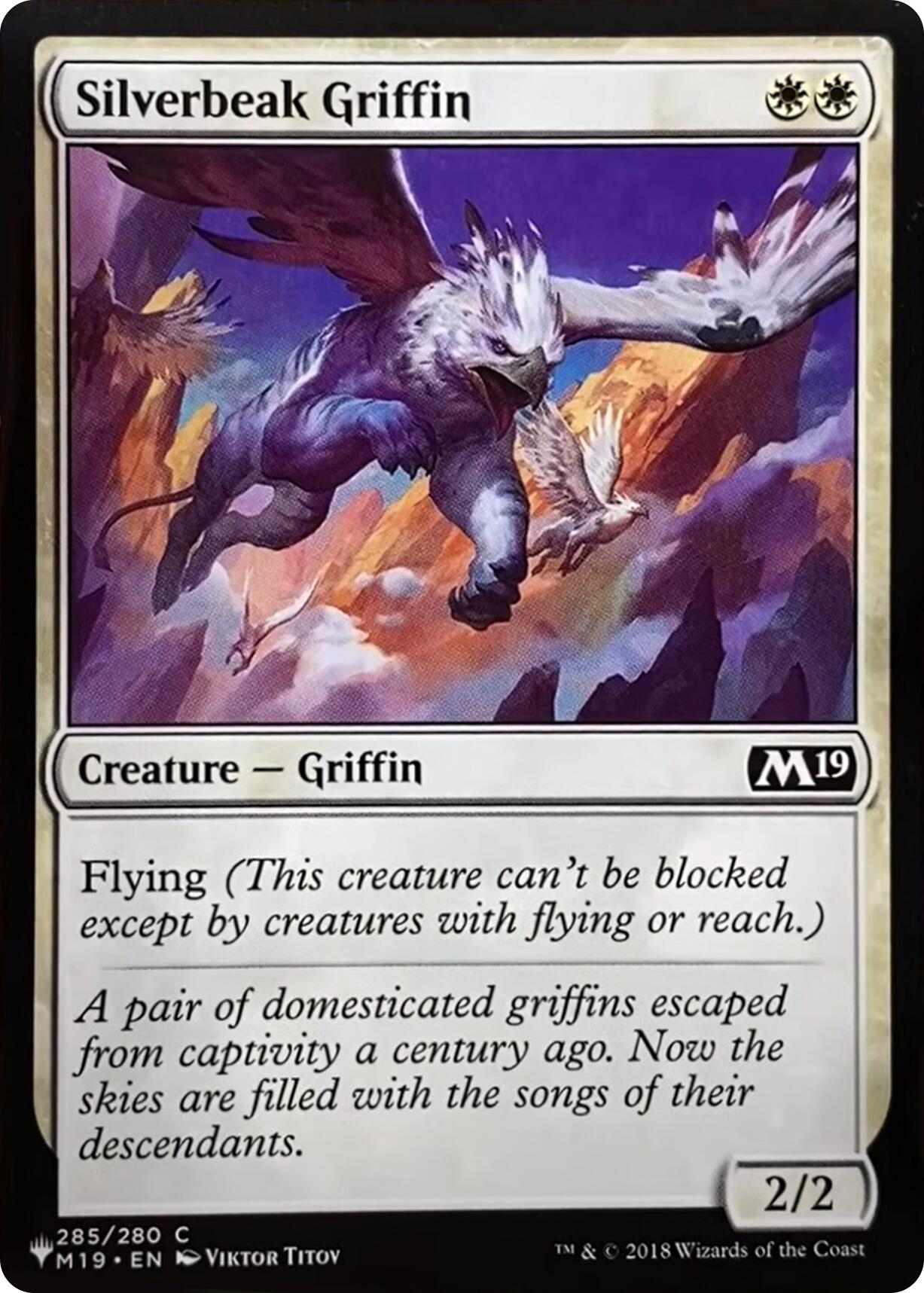 Silverbeak Griffin [The List] | D20 Games