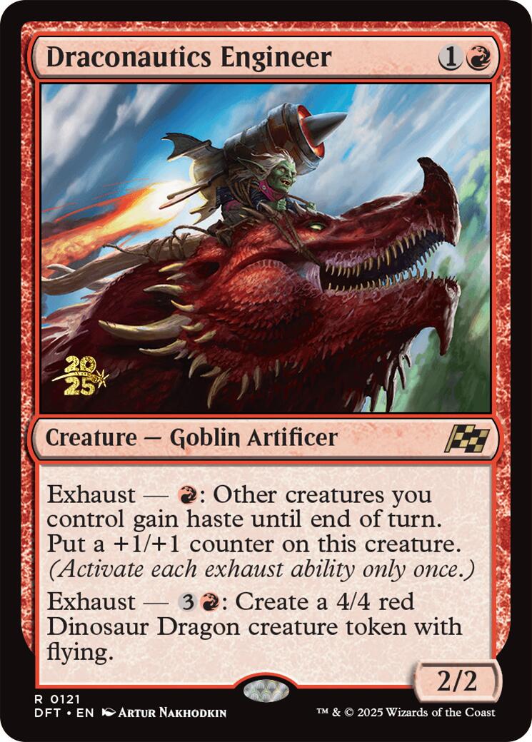 Draconautics Engineer [Aetherdrift Prerelease Promos] | D20 Games