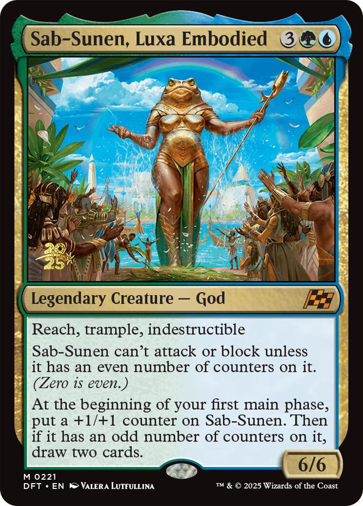 Sab-Sunen, Luxa Embodied [Aetherdrift Prerelease Promos] | D20 Games