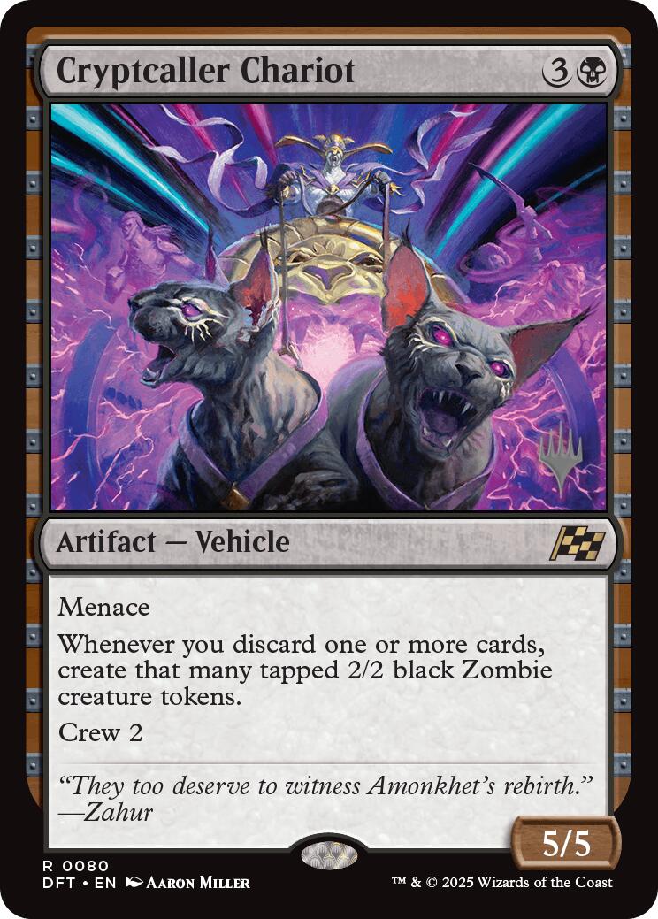 Cryptcaller Chariot [Aetherdrift Promos] | D20 Games