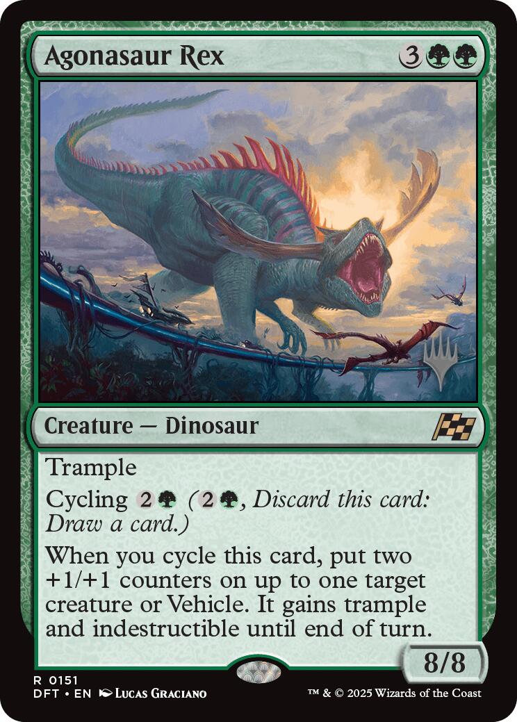 Agonasaur Rex [Aetherdrift Promos] | D20 Games