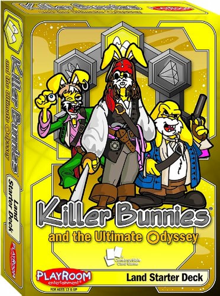 Killer Bunnies and the Ultimate Odyssey: Land Starter Deck | D20 Games