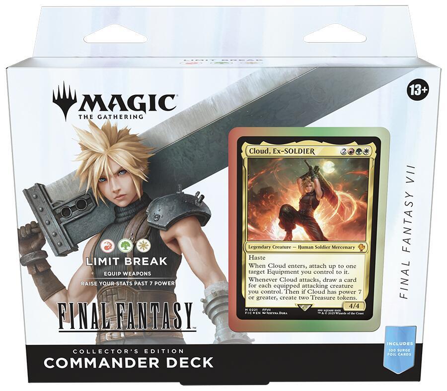 FINAL FANTASY Commander Deck - FINAL FANTASY VII Limit Break (Collector's Edition) | D20 Games