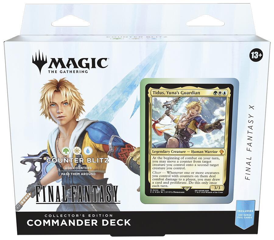 FINAL FANTASY Commander Deck - FINAL FANTASY X Counter Blitz (Collector's Edition) | D20 Games