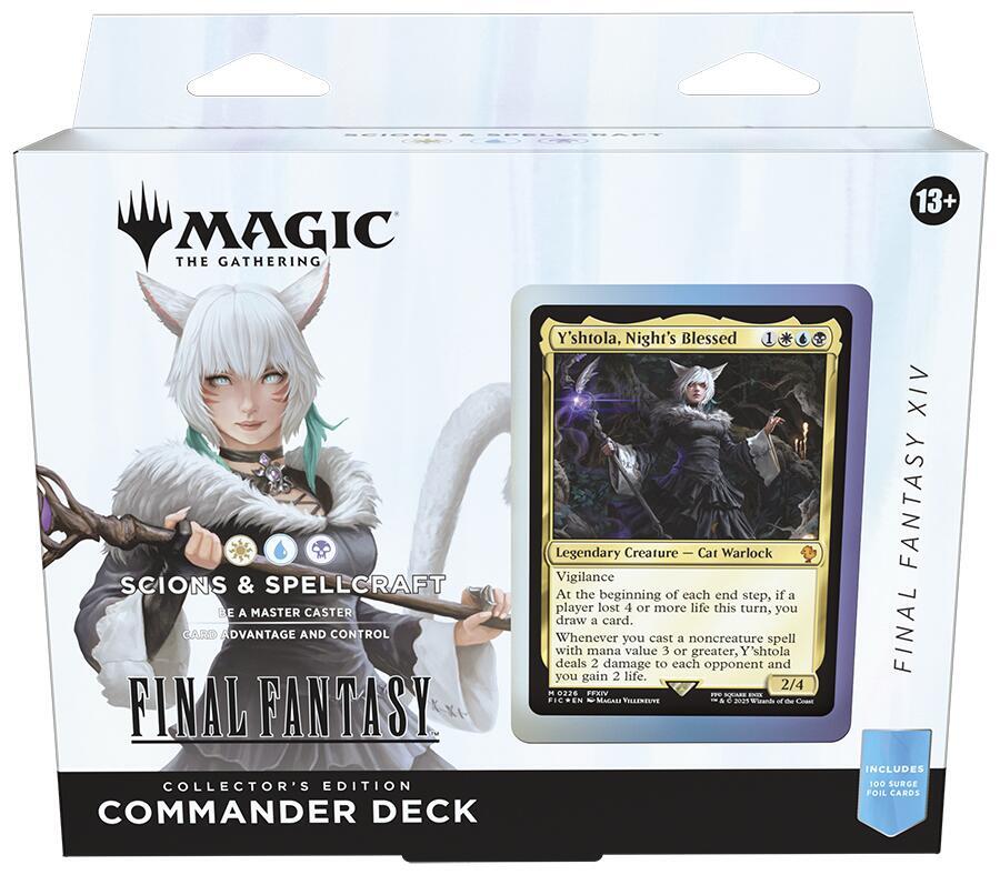 FINAL FANTASY Commander Deck - FINAL FANTASY XIV Scions & Spellcraft (Collector's Edition) | D20 Games
