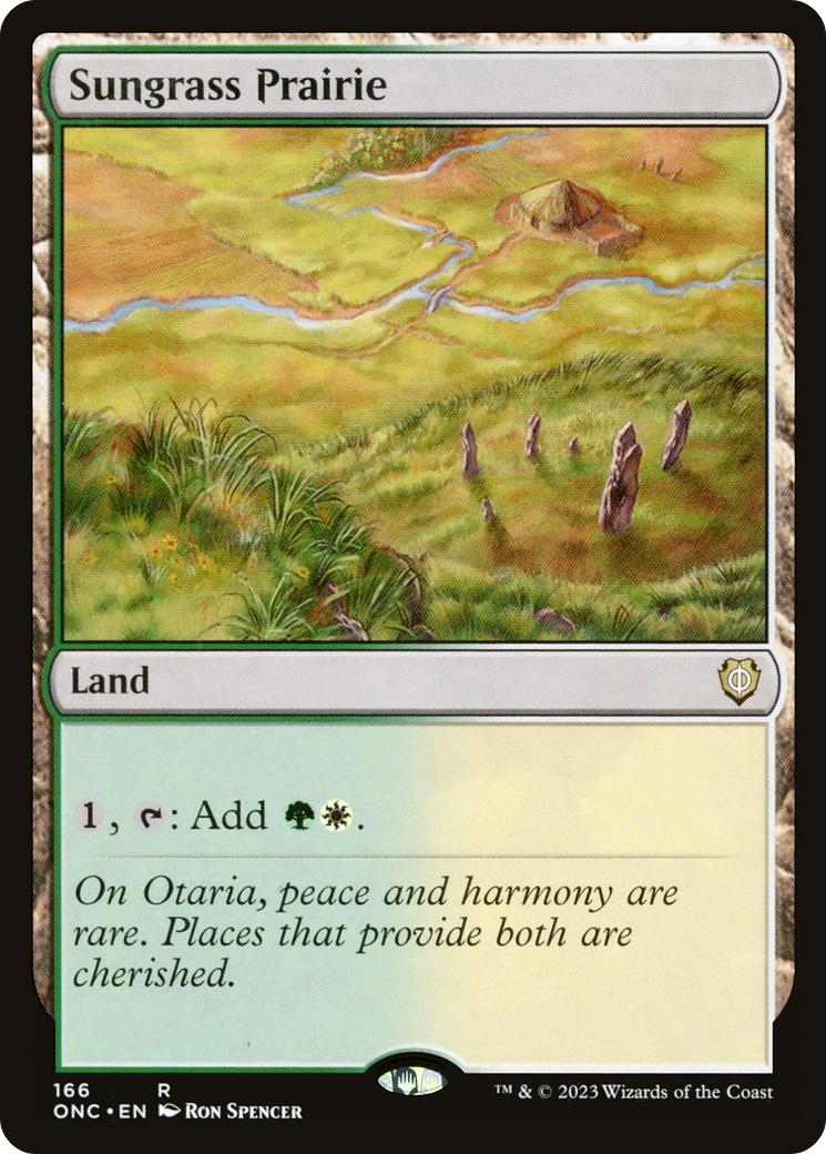 Sungrass Prairie [Phyrexia: All Will Be One Commander] | D20 Games