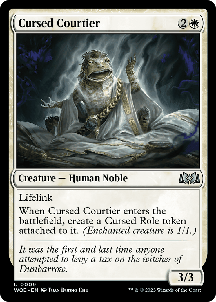 Cursed Courtier [Wilds of Eldraine] | D20 Games